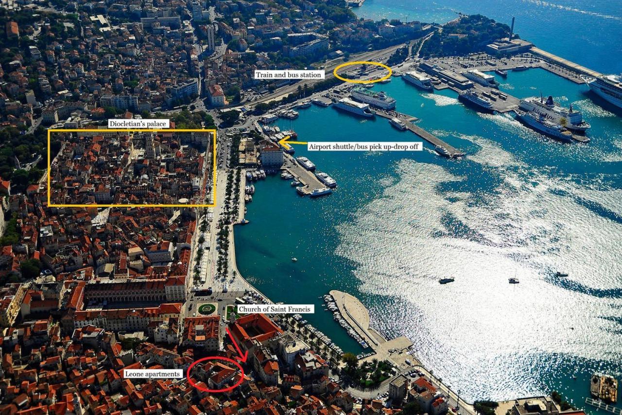 Luxury Apts Leone Split Centre Luaran gambar